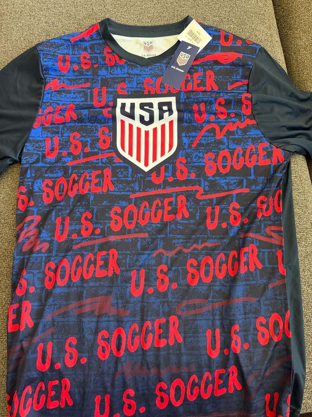 U.S. Soccer Men's United States Soccer Federation Graffiti  Performance Shirt